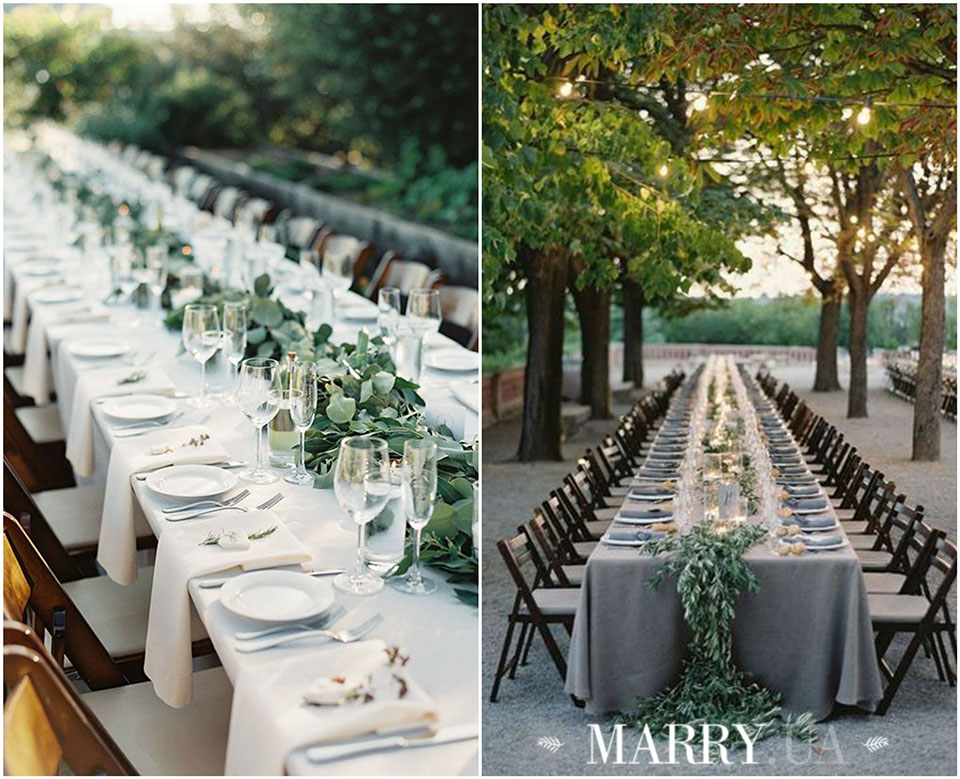38 - wedding long guest tables photo