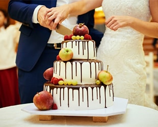 Выбираем торт на яблочную свадьбу