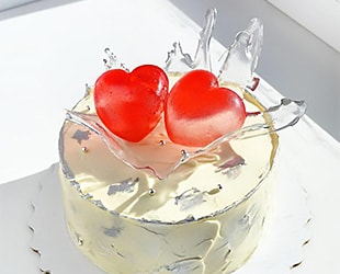 Креативные идеи торта на стеклянную свадьбу