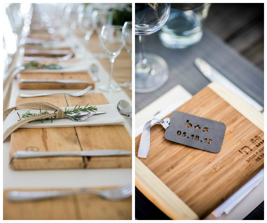 wedding favors chopping boards