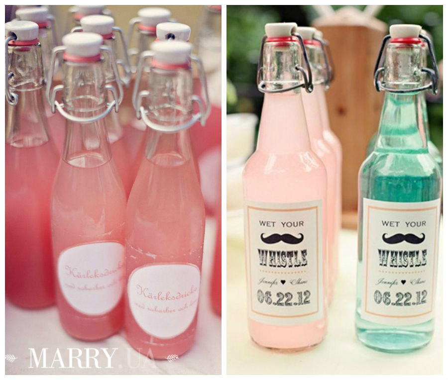 wedding favors pop bottles
