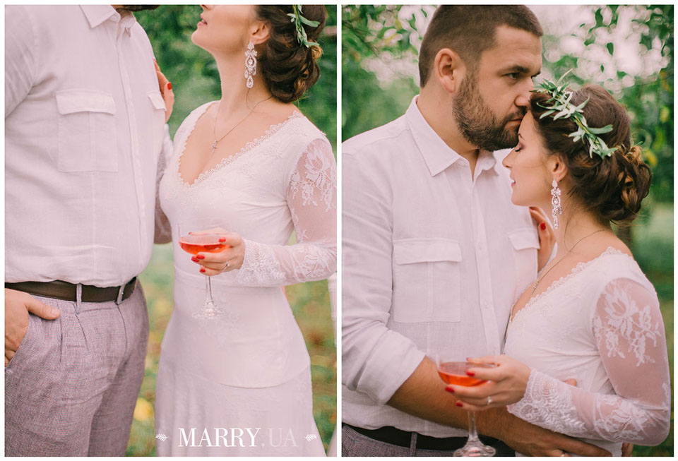 marsala and blush pink after wedding photo, Kiev VDNH (10)