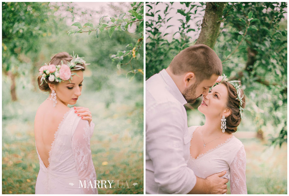 marsala and blush pink after wedding photo, Kiev VDNH (13)