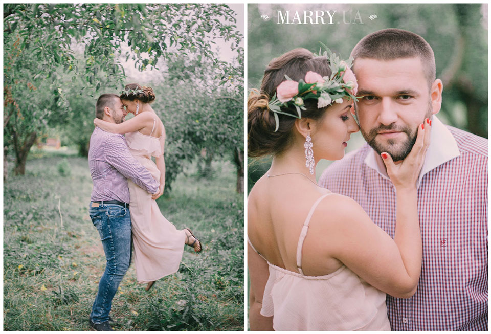 marsala and blush pink after wedding photo, Kiev VDNH (21)