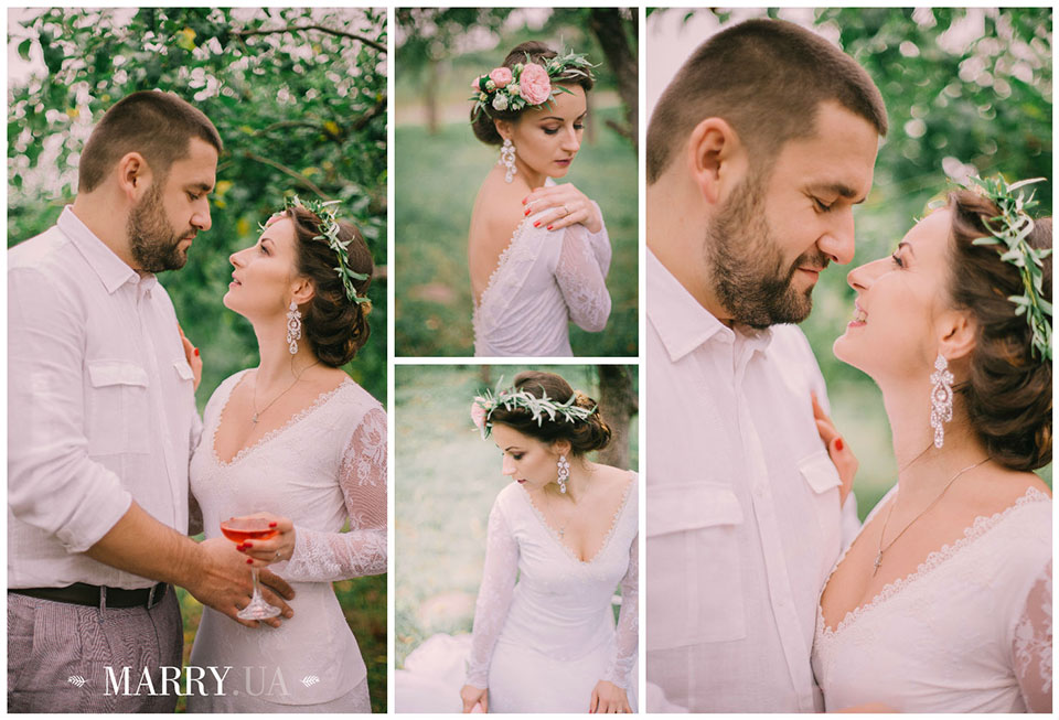 marsala and blush pink after wedding photo, Kiev VDNH (4)