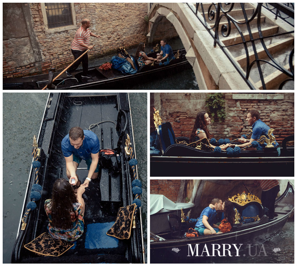 proposal and engagement in Venice, romantic photo shooting in Italy photo (15)