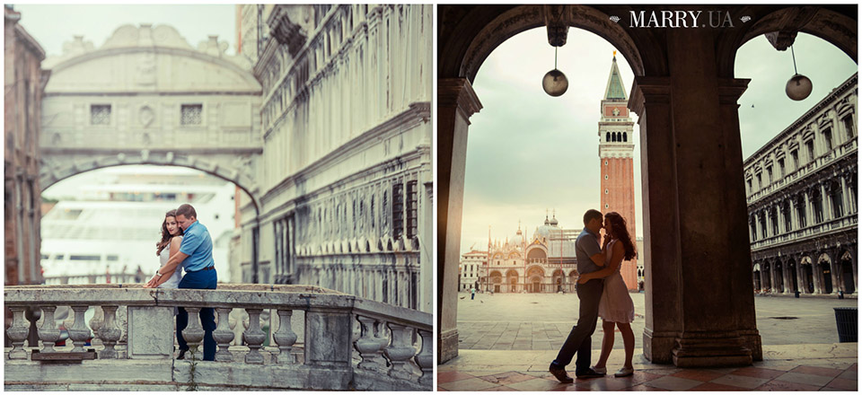 proposal and engagement in Venice, romantic photo shooting in Italy photo (3)