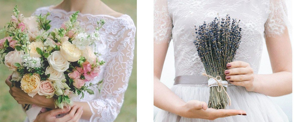 Букет на свадьбу своими руками. Цветы из ткани.