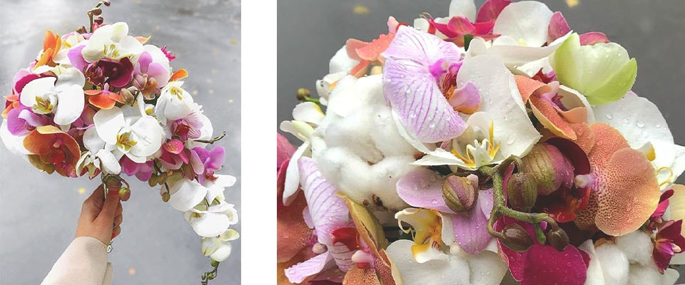 букеты из орхидей свадебные картинки