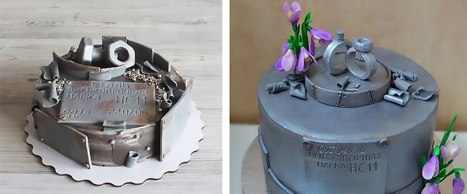 Торт на годовщину свадьбы 8 лет фото без мастики