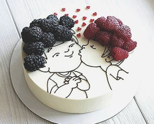 Красивые торты на годовщину свадьбы