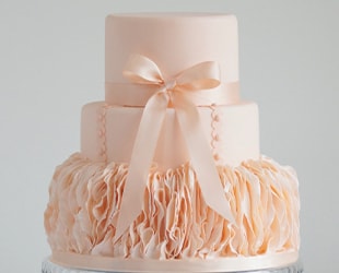 Какой торт выбрать на персиковую свадьбу