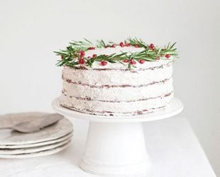 Идеи для свадебного торта на зимнюю свадьбу