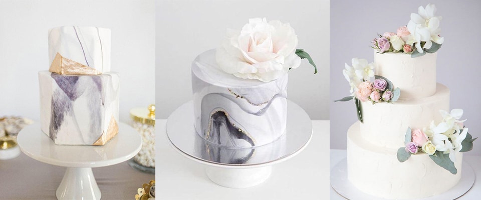 Модные торты 2019 на свадьбу: тренды