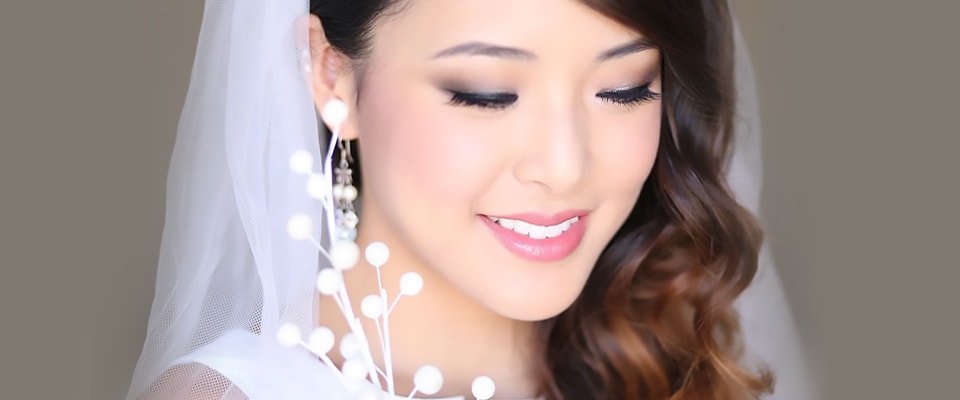 Макияж невесты азиатской внешности фото