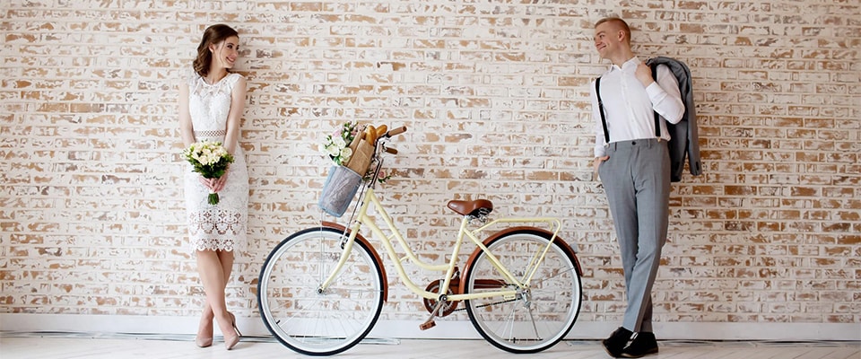 свадебные фотосессии с велосипедами фото