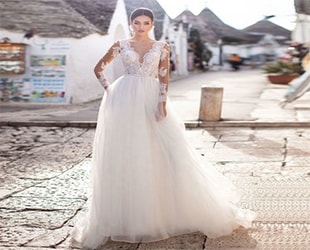Выбираем свадебное платье для невесты маленького роста