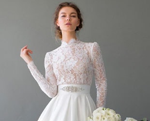 Как выбрать кружевное свадебное платье