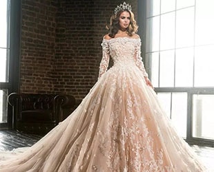 Как выбрать пышное свадебное платье