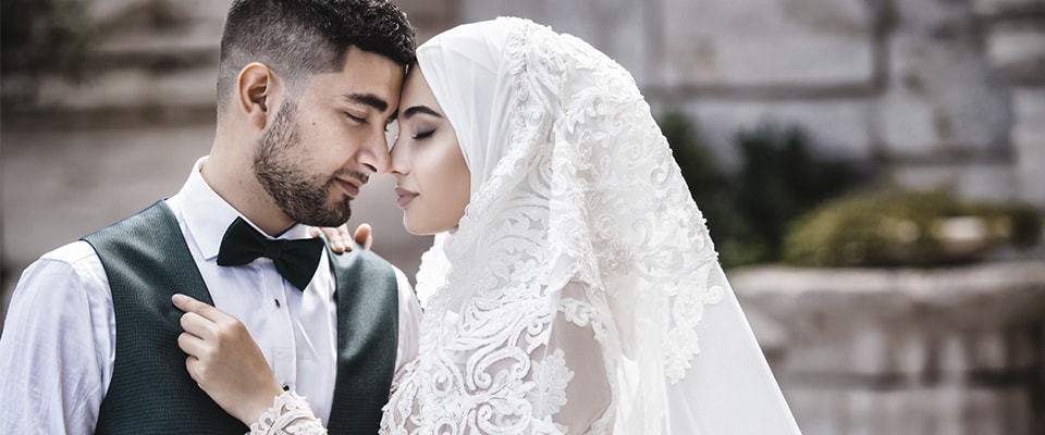 свадебное мусульманское платье фото