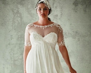 Свадебные платья для невест с широкими бедрами