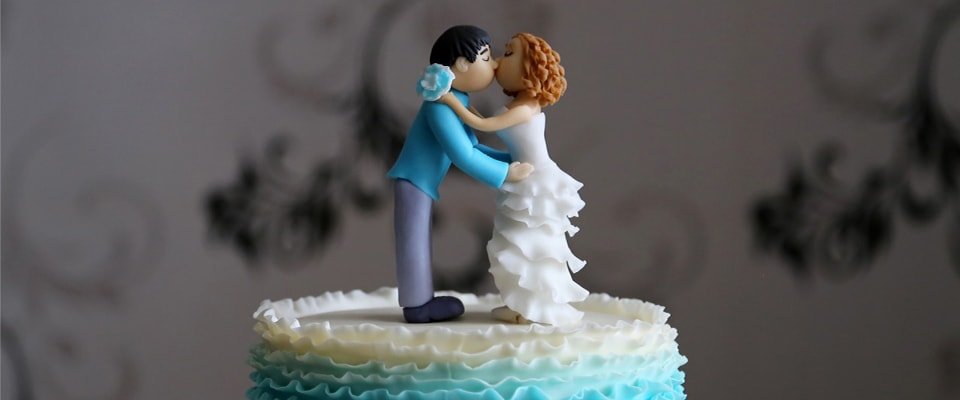 торт ситцевая свадьба фото