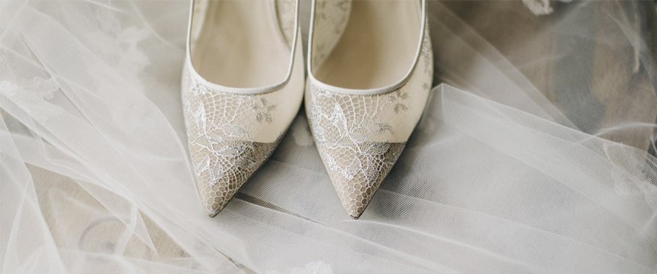 стиль ретро свадебная обувь картинка
