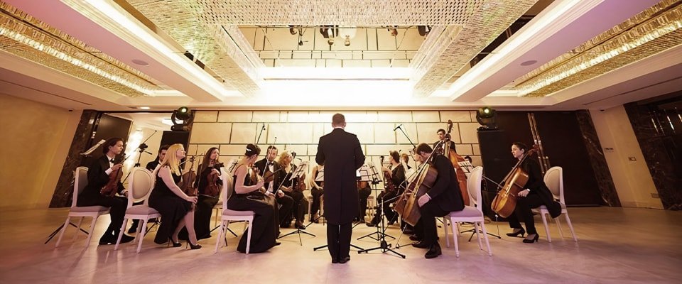 Камерный оркестр на свадьбе фото