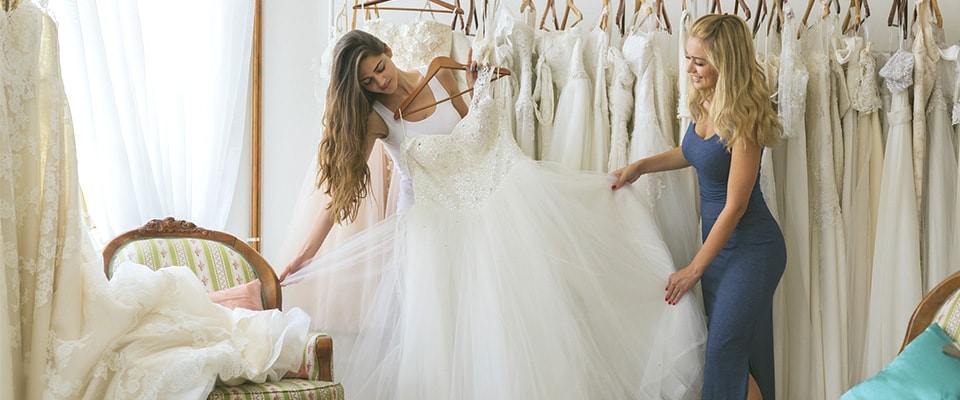 Покупка свадебного платья фото